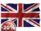 Flaga GIANT FABRIC Wielka Brytania 180 x 275cm