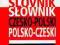 Słownik czesko-polski polsko-czeski. J. Nowak 24 H