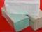 Ręczniki papierowe zz do podajnika 4000szt zielone