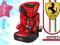 FOTELIK samochodowy FERRARI BELINE 9-36kg +GRATIS