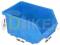 POJEMNIK MAGAZYNOWY NIEBIESKI - 240x155x125mm FVAT
