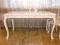 STÓŁ prowansja ludwik shabby chic stylowy BIAŁY