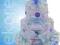 Tort Pampers Baby Shower Chrzest Roczek Pępkowe