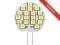 ŻARÓWKA 18LED SMD 2W12V MEBLOWA-CIEPŁA-200lm DC