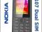 Nowa Nokia 107 Dual SIM CZARNA / CZERWONA FVat 23%
