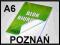 Blok MAKULATUROWY biurowy NOTATNIKOWY A6 100 kratk
