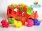 EDUKACYJNY KOLOROWY BUS PIESEK KLOCKI NOWOŚĆ