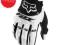 RĘKAWICE CROSS FOX DIRTPAW RACE WHITE -S- 2014