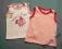 Komplet 2 bluzeczki dziewczęce 12-18 mies Basics