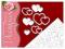 naklejki stickersy SERCA wzór 2 BIAŁE