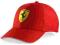 F1sklep Czapka Ferrari Racing Check Red 2013