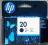 HP 20 Black Czarny C6614DE 28ml 2014r.