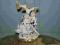 ŚLICZNA WŁOSKA FIGURKA PORCELANOWA SYGNOWANA