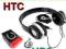 NAUSZNE Słuchawki HF BLACK HTC HD2