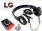 NAUSZNE Słuchawki HF BLACK LG L7 Swift P700