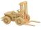 Puzzle_drewniane_ składanka_ Wózek widłowy