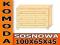 Komoda sosnowa 100/3