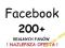 200+ fani Facebook, fanpage, Like, Lubię To