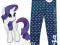 104/110 Legginsy My Little Pony RARITY A252 granat