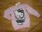 HELLO KITTY PIEKNA BLUZA OK 7-8 LAT