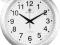 ZEGAR ŚCIENNY PERFECT RADIO CONTROLLED SREBRNY