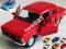 FIAT 125p METAL 6 KOLORÓW TAXI MILICJA 1:34 welly