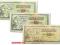 11.Jugoslawia, Zest.Banknotow szt.3, St.4