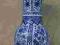 PIEKNY WAZON BIAŁO-NIEBIESKI. DELFT.SYGNOWANY 34cm