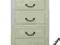 KOMODA 5-SZUFLAD WHITE CLASSIC STYLIZOWANY