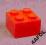 4AFOL 6x LEGO Red Brick 2x2 3003