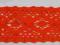 KORONKA BAWEŁNIANA  wz 57 POMARAŃCZOWA  szer 6 cm.