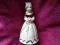 Dama-dzwonek st.idealny ręcznie malowana wys.15cm.