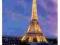 Paryż - Wieża Eiffla Francja - plakat 61x91,5 cm