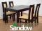 Tani zestaw stół + krzesła Sandow Warszawa