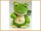 Pacynka Żabka głosem 22cm  24h