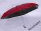 Parasol Vogue czerwony 17cm, maluszek