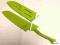 NÓŻ SANTOKU 15 CM  Z POWŁOKĄ NIEPRZYWIERAJĄCĄ ziel