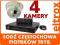 ZESTAW MONITORING 4 X KAMERA WANDALOODPORNA Z301