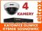 ZESTAW MONITORINGU 4 KAMERY REJESTRATOR Z473