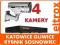 TANI MONITORING 4 X KAMERY DYSK REJESTRATOR Z474