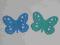 scrapki: ażurowe motyle 25 sztuk, wielkość 5 cm
