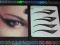 EYELINER stickers naklejki NOWOŚĆ W POLSCE! nr.20