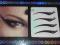 EYELINER stickers naklejki NOWOŚĆ W POLSCE! nr.23