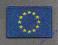 Flaga UNII EUROPEJSKIEJ TERMO naszywka Unia EU