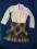 Elegancka Bluzka spodniczka sweterek 5-6 NEXT 116