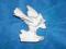 Figurka z porcelany biszkoptowej - ptak