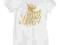 Juicy Couture Glitter Logo Tee!Gold Juicy Girl!