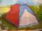 zestaw turystyczny + namiot iglo dwu osobowy NOWY
