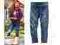 NEXT tregginsy a'la jeans legginsy RURKI 116cm 5/6