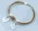 BRANSOLETKA Z RZEMIENIA GRAWER GRATIS!SREBRO925DUO